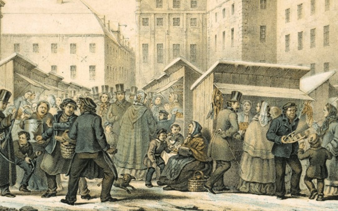 En tidlös julmarknadsvandring i Gamla stan