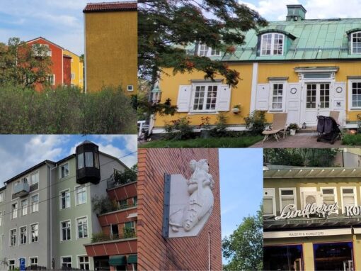 Vad gör Gröndal till en småstad i staden?