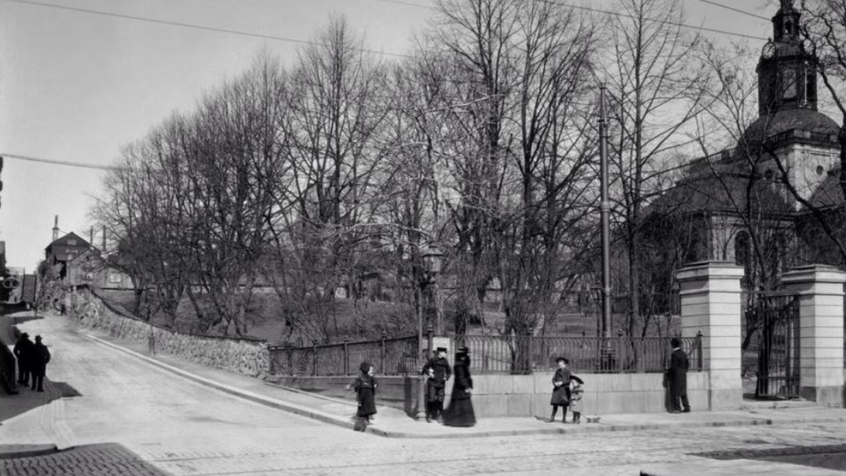 Vad gör Parmmätargatan till en gata av historiska mått?