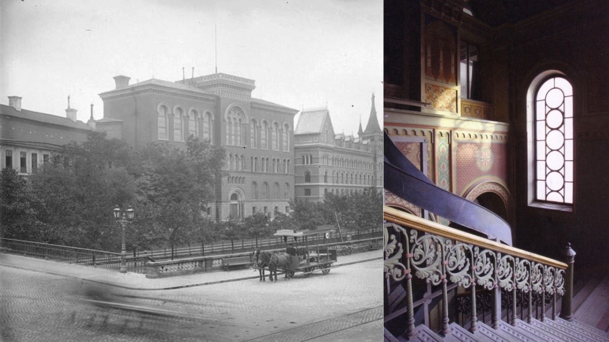 Vad gör Gamla Riksarkivet till ett så märkligt hus?