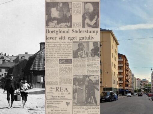 Hur ser vardagslivet ut på en liten Södermalmsgata förr och nu?